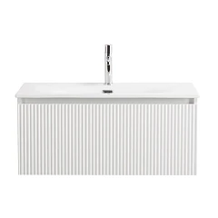 Тумба с раковиной BelBagno Uno 80 Bianco Opaco