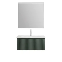 Комплект мебели BelBagno Uno 80 еловый матовый