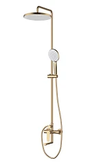 Душевая стойка DQ Bayern Munchen DA1563707B18 с изливом золото матовое