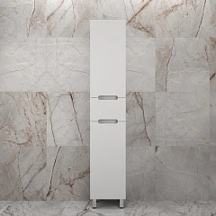 Пенал Style Line Матис 36 белый матовый напольный R