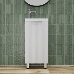 Тумба под раковину Style Line Соло 40 L/R белый софт