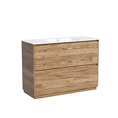 Тумба с раковиной Sancos Libra 120 напольная дуб чарльстон