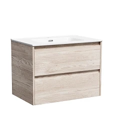 Тумба с раковиной Sancos Libra 70 дуб галифакс натуральный