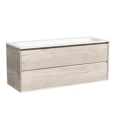 Тумба с раковиной Sancos Marmi 2.0 120 дуб галифакс натуральный