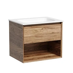 Тумба с раковиной Sancos Marmi 1.0 60 дуб чарльстон