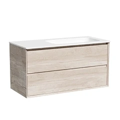 Тумба с раковиной Sancos Marmi 2.0 100 дуб галифакс натуральный R