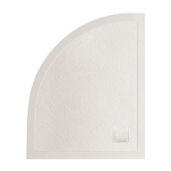 Душевой поддон BelBagno Uno 120*90*3,5 белый с сифоном и белой матовой декоративной накладкой R