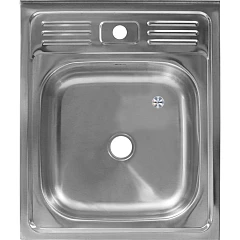 Кухонная мойка Melana 50*60*16 накладная прямоугольная без сифона и перелива