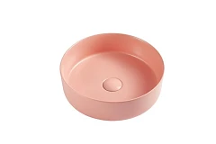 Накладная раковина DQ Matrix DT1391504 35,5*35,5 розовая