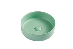 Накладная раковина DQ Matrix DT1391512 35,5*35,5 светло-зеленая