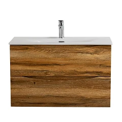 Тумба с раковиной BelBagno Marino-Cer-Mini 80 Rovere Rustico