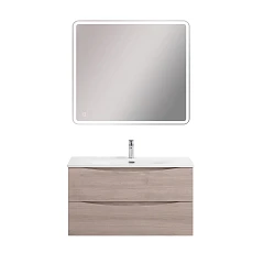 Комплект мебели BelBagno Marino-Cer-N 90 Rovere Grigio