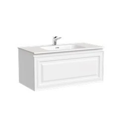 Тумба с раковиной Sancos Very 90 Bianco