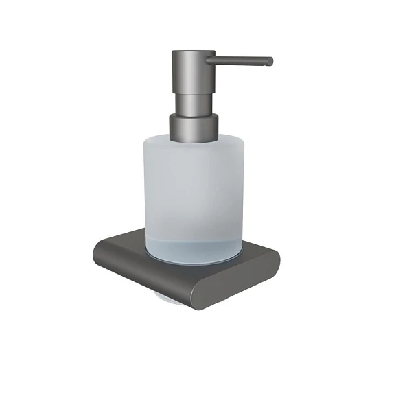 Дозатор Knotlor Oval LD101GM вороненая сталь