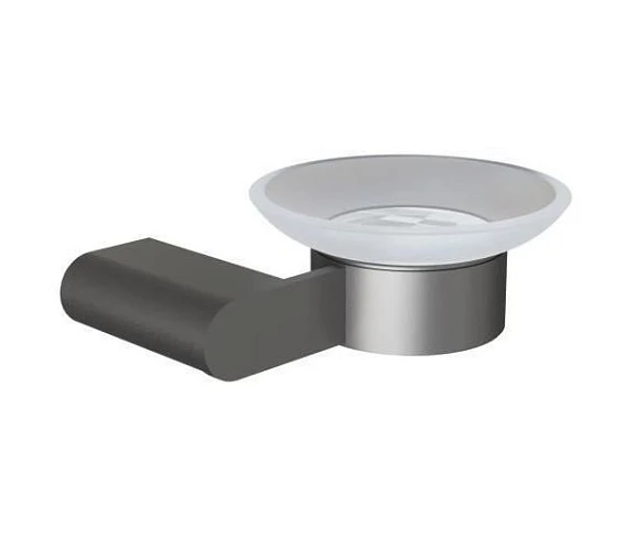 Мыльница Knotlor Bliss SD102GM вороненая сталь