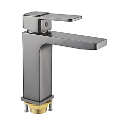 Смеситель Shevanik S9701T для раковины вороненая сталь