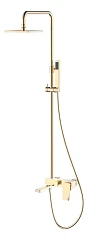 Душевая стойка Boheme Q 148-GG.2 с изливом золото