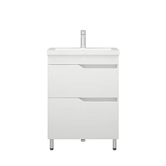 Тумба с раковиной Corozo Теона 60 Z2, белая