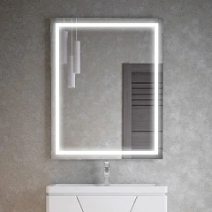 Зеркало Corozo Барго 60*80 с Led-подсветкой сенсорный выключатель универсальное