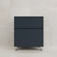 Тумба под раковину Style Line Лима 70 напольная графит