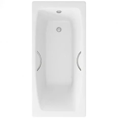 Чугунная ванна Delice Repos 170х70 с ручками