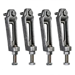 Ножки для ванны Delice серии Comfort (комплект 4 шт)