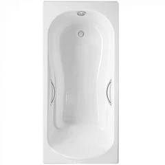 Чугунная ванна Delice Haiti Luxe 160х80 с отверстиями под ручки