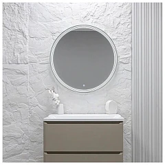 Зеркало Silver Mirrors JimmyS 77*77 с Led-подсветкой бегущий свет сенсорный выключатель