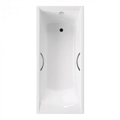 Чугунная ванна Delice Prestige 170х70 с ручками (комплект)