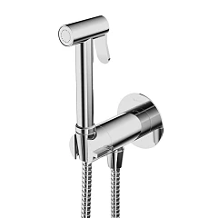 Гигиенический душ со смесителем Aqueduto Pureza PUR0100 с прогрессивным картриджем скрытый монтаж хром