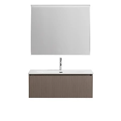 Комплект мебели BelBagno Уно/Uno 100 бежевый матовый