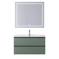 Комплект мебели BelBagno Крафт/Kraft 80 еловый матовый (раковина BB-8099-80)
