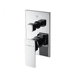 Внешняя часть встраиваемого смесителя Bravat (3-функц) Phillis101 P69195C-ENG