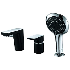 Смеситель на борт ванны DQ Berlin Technische DA1434915 на 3 отверстия