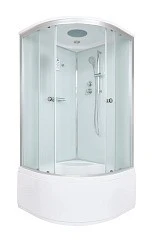 Душевая кабина Deto D10S 100х100х220 с электрикой