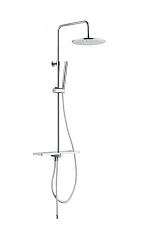 Душевая стойка Aquanet Pragmatic R AF430-70-R-C с полочкой