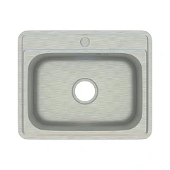 Кухонная мойка Iddis Basic BAS53S0i77 53*43 нерж. сталь, сатин