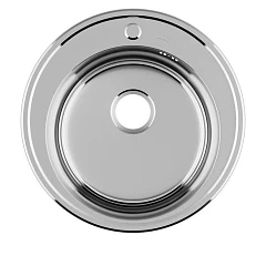 Кухонная мойка Iddis Basic BAS51P0i77 D510 нерж. cталь, полированная