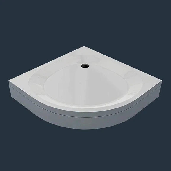 Душевой поддон Esse RS 90 90*90*13 четверть круга