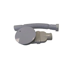 Сифон для низкого поддона Ceruttispa (антизапах D85мм. под отв. D от 85 до 90мм. с гофрой D40мм. к поддонам Cerutti)