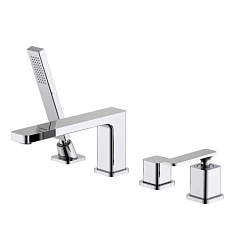 Смеситель на борт ванны Timo Torne 4330/00Y хром на 4 отверстия