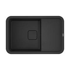 Кухонная мойка Omoikiri Tasogare 78*51 гранитная крошка черная с крылом