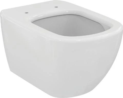 Подвесной унитаз Ideal Standard Tesi Silk White 36,5*53,5 матовый белый